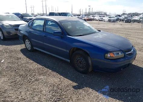 2004 Chevrolet Impala из США, поврежденный, VIN 2G1WF52E349112682